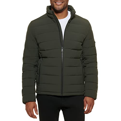 DKNY Mens Light Weight Quilted Puffer Jacket4