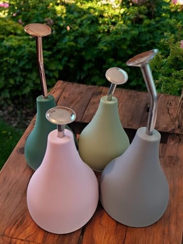 Esschert Design Pflanzen Blumen Sprüher Gross GRAU Zerstäuber Wasser Kugel Spinkler Ball 490 ml