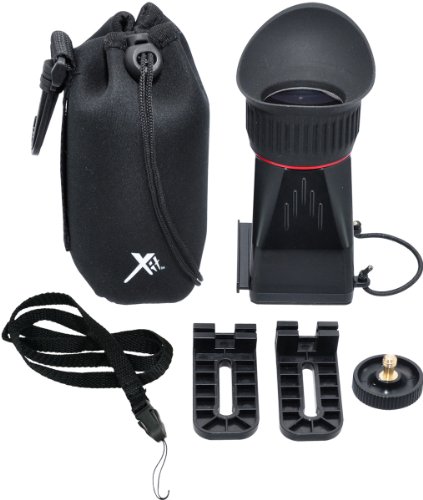Xit XTLCDMVL Professional Locking LCD Viewfinder with 3.4X Magnification (Black)