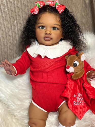 Muñeca Reborn Toddler Pippa 26 pulgadas con cuerpo suave miniatura 1