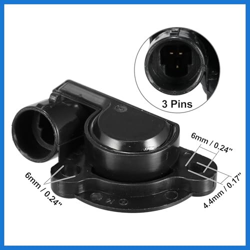 VekAuto Throttle Position Sensor TPS Replacement 17106681 for Chevy C1500 C2500 C3500 Pickup 4.3L 5.0L 5.7L 7.4L 1988-1995 for Chevy Camaro 5.0L 1991-1992 3.4L 1993-1995 Auto Accessories by VekAuto - Image 3