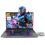 LEEDOW Laptop PC 16GB RAM LPDDR4 512GB SSD PC 15.6 inch UHD Netbook Celeron N5095 Processor Computer with Touch ID WiFi5 Bluetooth 4.2 USB 3.0