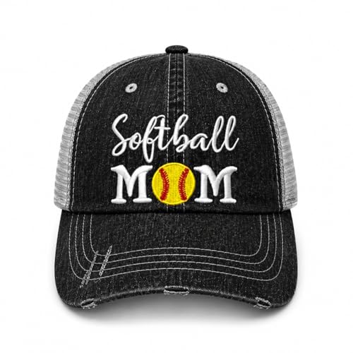 Gorro softball para mujer modelo 302 gris oscuro miniatura 1