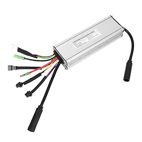 Alinory Controlador de Doble accionamiento de Larga duración de bajo Consumo de Corriente, Controlador de Bicicleta eléctrica, para Piezas de Bicicleta eléctrica 15A