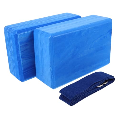 GANAZONO Yoga Blocks 3 Pack High Density Foam Blocks for Dance Yoga Lightweight