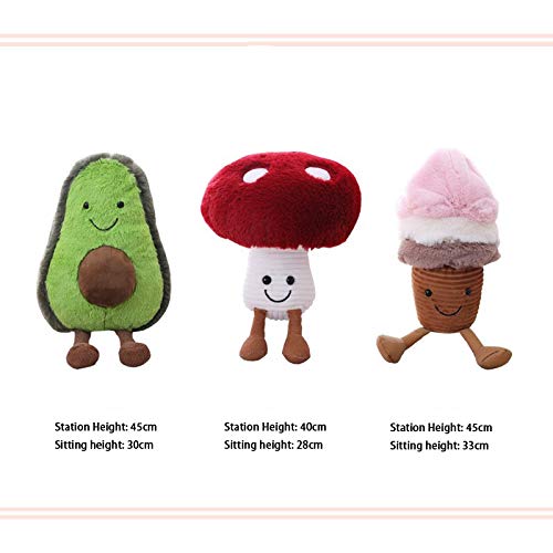 FeiWen Simpatico Peluche Fungo/Gelato/Avocado