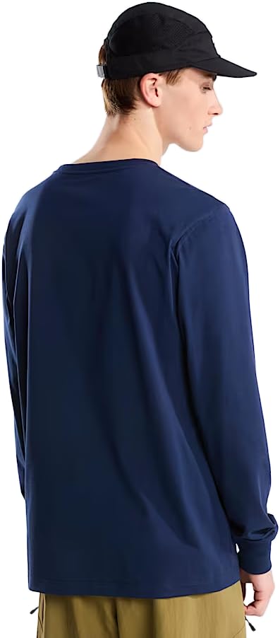 Image of THE NORTH FACE Men's Evolution Simple Dome Long-sleeve Tee | Cotton Shirt With the Classic Logo