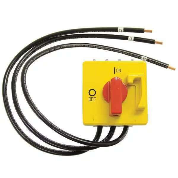Disconnect Switch, 38 ft., 4"D x 3"W, DPST, Mfr: DCS403/5100-A