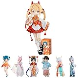 niannyyhouse BJD ブラインドボックスフィギュア、服付き球体関節人形、ナギ ウィンドチェイサーシリーズ、1/12 スケールアクションフィギュアコレクタブル (1PC)