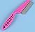 LGT Large Flea / lice Removal Grooming Comb for Cats, Dogs, Rabbits. Effective against Fleas, Nits, Biting Pests, Ticks, Flea Dirt, Ectoparasites (Pink)