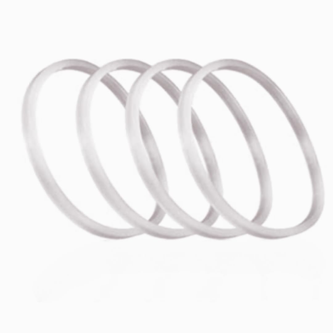 "Nutri blender Jars Attachment Base Rings for MAGIC BULLET (Jar Base Rings) (Silicon, 4 Units)