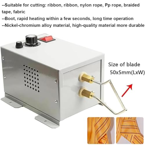 Machine de découpe de corde à couteau chaud réglable 50-500 ℃