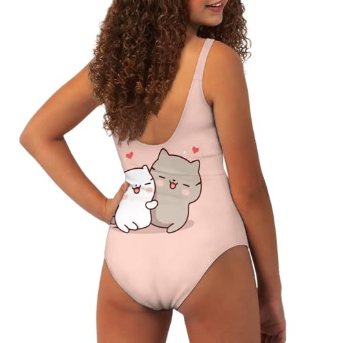 Image of Ystardream Teen Girls One Piece Swimsuit Beach Athletic Bathing Suits Quick Dry