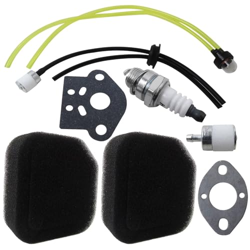 INGQI New 5687301, 560873001, 901590001 Air Filter Primer Bulb Replacement Kit Compatible for Toro 51934B Brushcutter, All-in-1 Kit