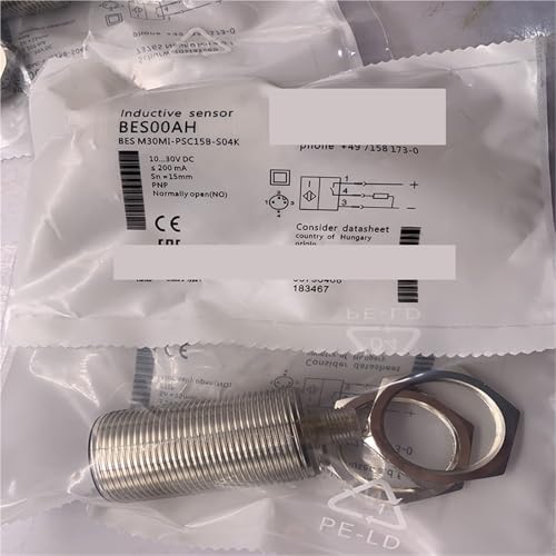 Sensor de proximidad M30MI-NSC15B-S04G tipo NPN para posicionamiento preciso de componentes metalicos 5