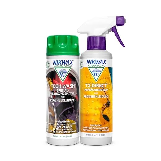 Nikwax Klädtvättmedel tech Wash+TX-Direct Spray, 2 x 300 ml, transparent, en storlek, 303420000