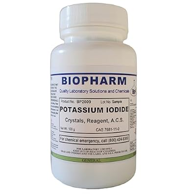 Potassium Iodide Crystals, Reagent, ACS 100 Grams