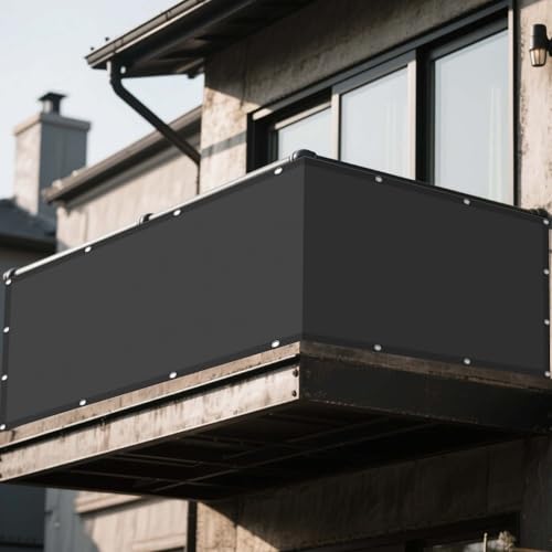 Vela de Sombra Rectangular Gris Oscuro Exterior Resistente al Desgarro 2