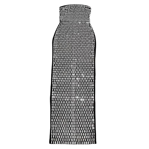 Image of PORRCEY Hot Drilling Craft Sexy Elegant Off Shoulder Party Club Night Evening Dress(6962,Black,XL)