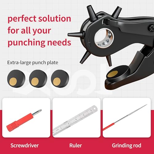 XOOL Revolving Punch Plier Kit
