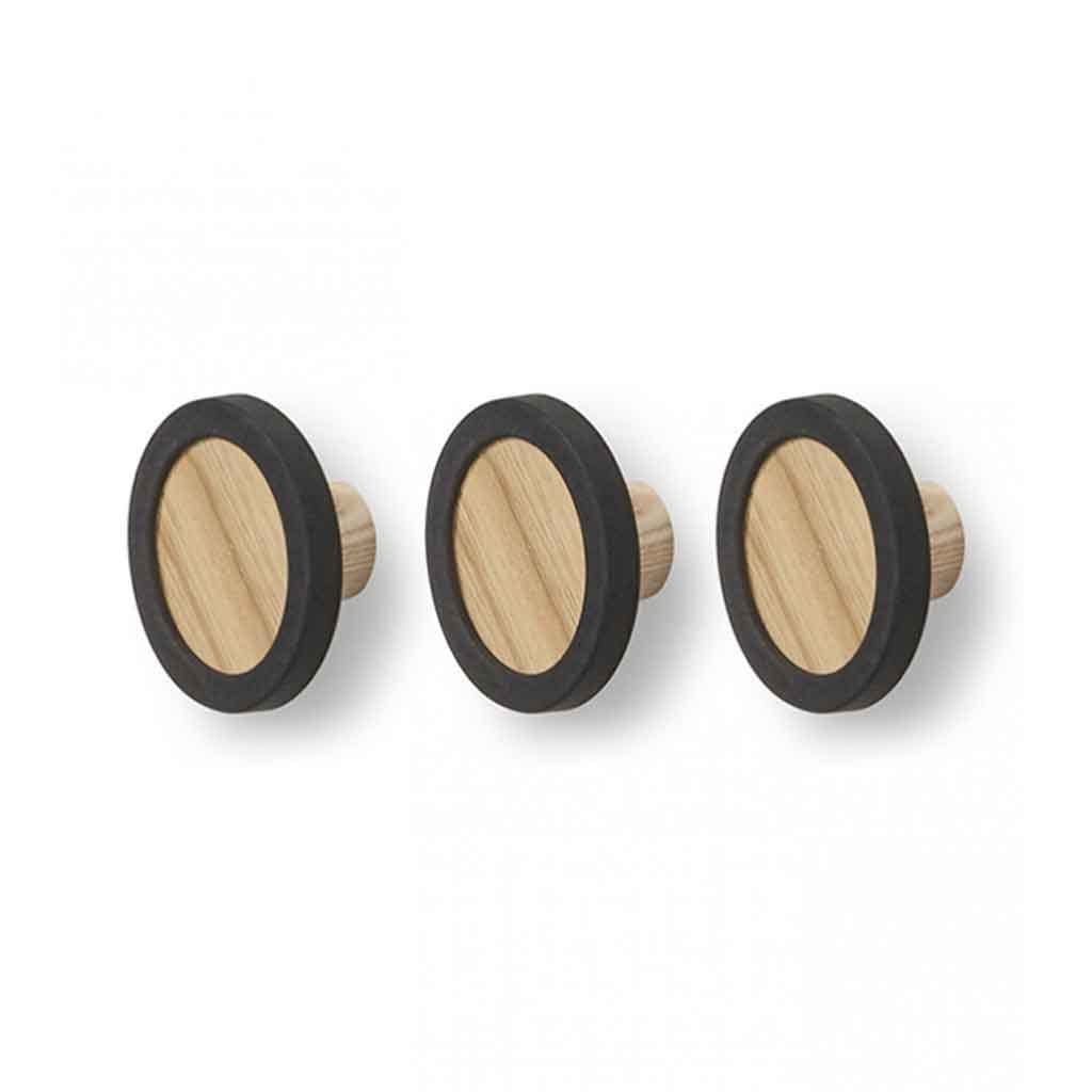 Porte-manteau bois mural en essence noble pour une décoration épurée