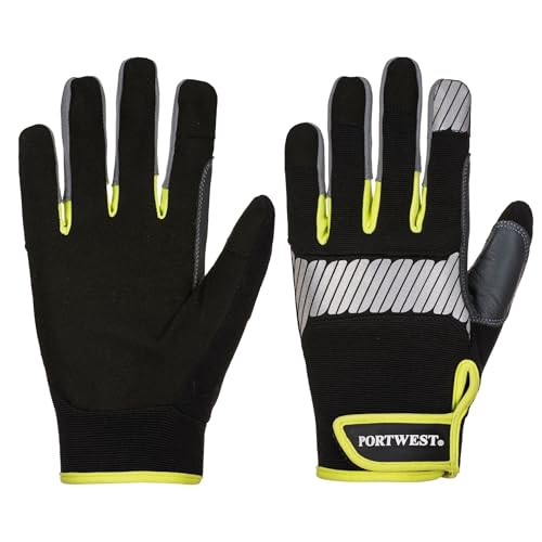 Gants mécanicien PW3 anti-ampoules avec renforts de protection