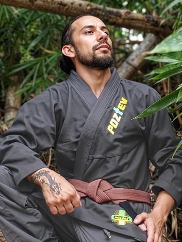 Brazilian Jiu Jitsu Gi for Men & Women BJJ Gi Grappling Kimonos Preshrunk Lightweight Fabric Martial Arts Uniform