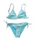 JOPHY & CO. Badeanzüge für Mädchen und Mädchen, zweiteiliges Bikini-Set, verstellbar, Artikelnummer 5300, Bb620 Hellblau, 8 Jahre