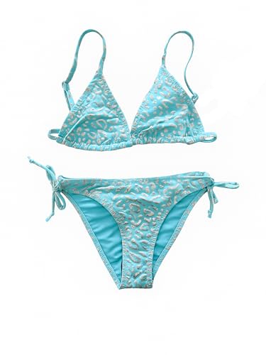 JOPHY & CO. Trajes de baño para niñas y chicas de dos piezas, conjunto de bikini, ropa de playa entera ajustable cod.5300, 12 años