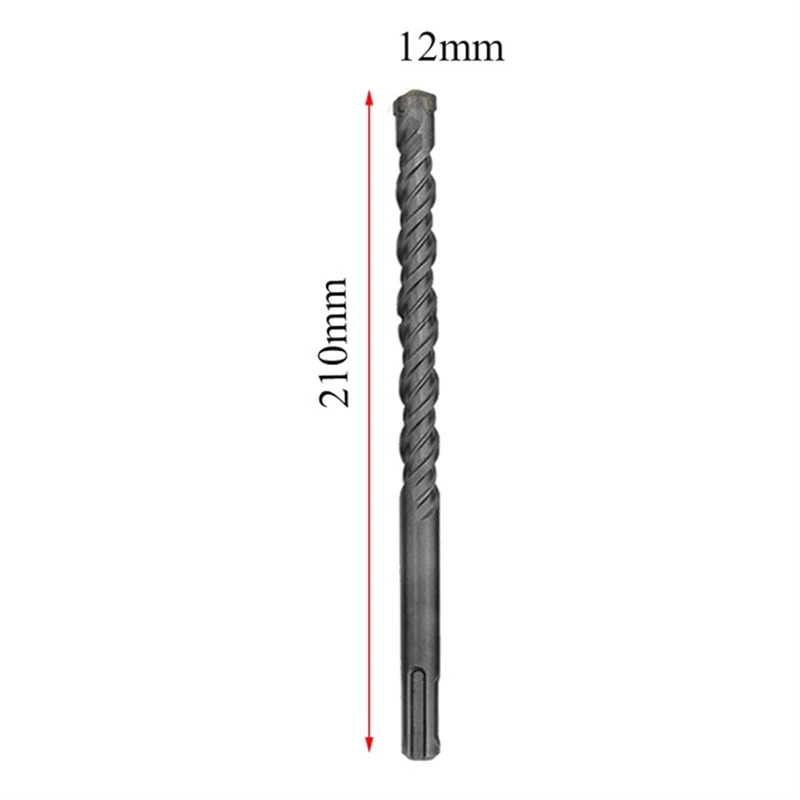 Set di Scalpelli 5 Pezzi Gambo Martello Trapano Punta scanalatura scalpello Piatto muratura Strumenti Set for la Lavorazione del Legno Cemento Muro Roccia