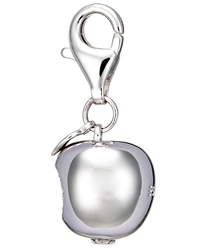 Dije de plata de ley ESPRIT Apple sofisticado acabado pulido brillante 2