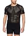 Calvin Klein Men's Body Mesh Short Sleeve Crew Neck Tee, Black, M