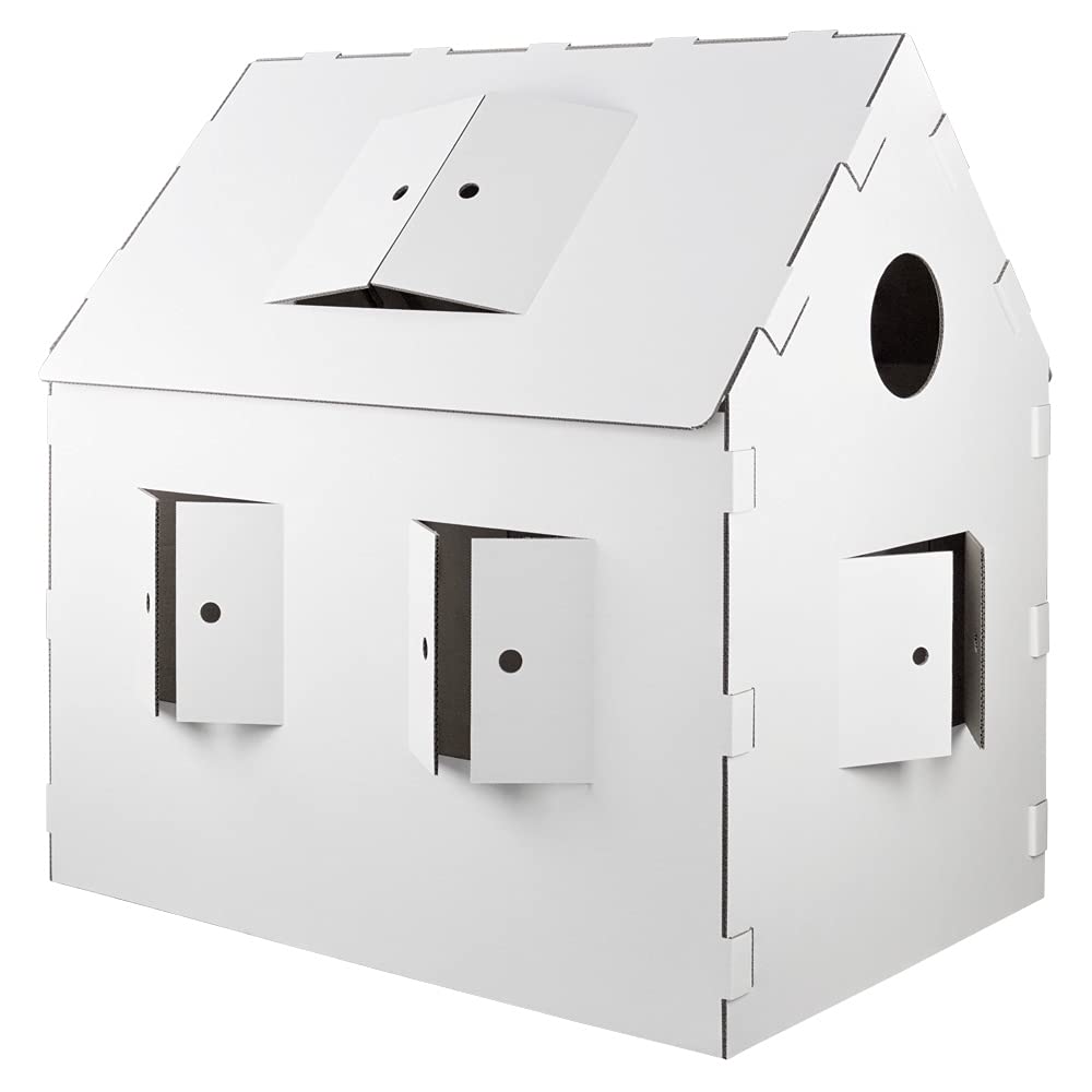 Kingpower 3D Bambini Casa di Cartone Playhouse