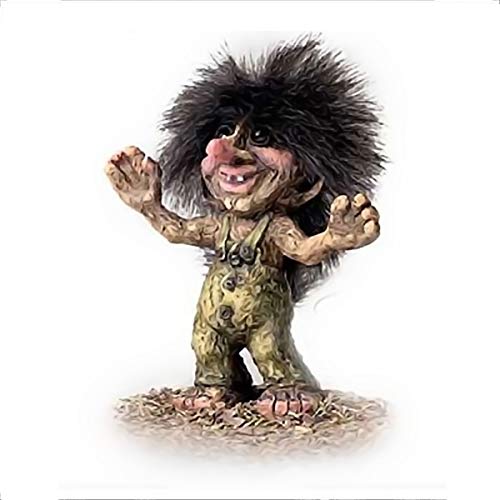 Troll Gentlemen Cod 031 figurine de collection en résine pour amateurs de jeux