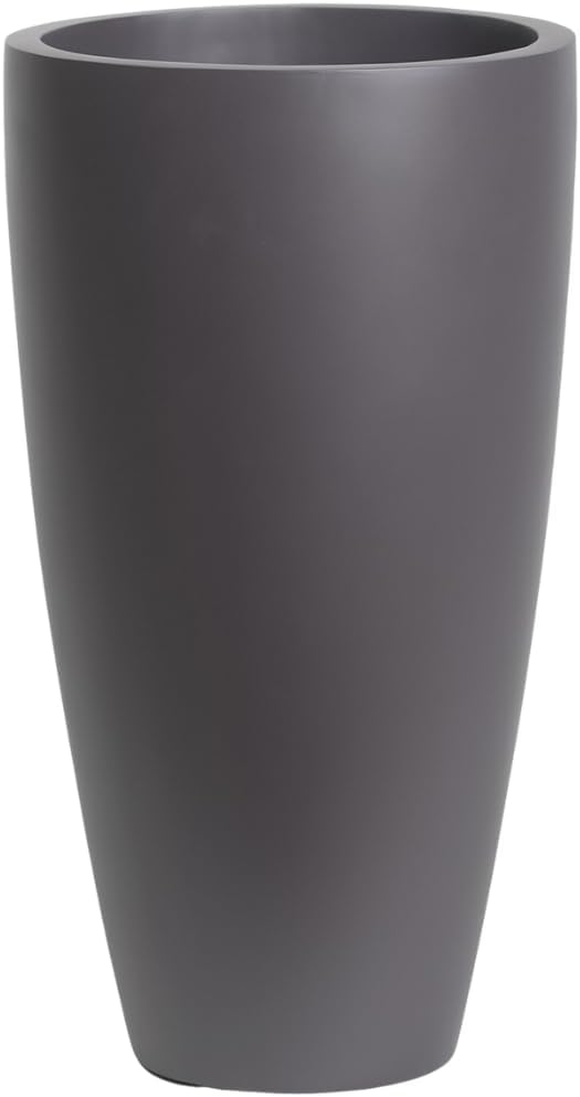 Greenery Unlimited Newel Plant Pot, Indoor Outdoor Planter, Large Plant Pot for Indoor Plants, includes Drainage