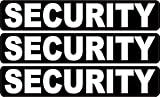 StickerTalk Security Vinyl Stickers, 4 in. by 0.75 in.