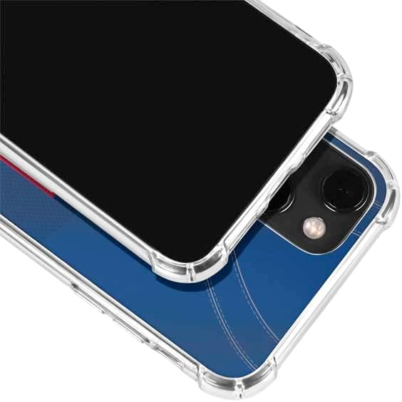 Skinit Clear Phone Case Compatible with iPhone 13 - Officially Licensed NFL New York Giants Team Jersey Design