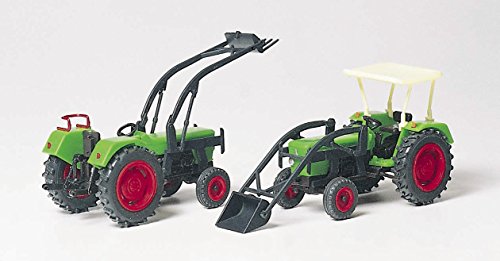 Preiser 17922 2 Deutz Farm Tractors