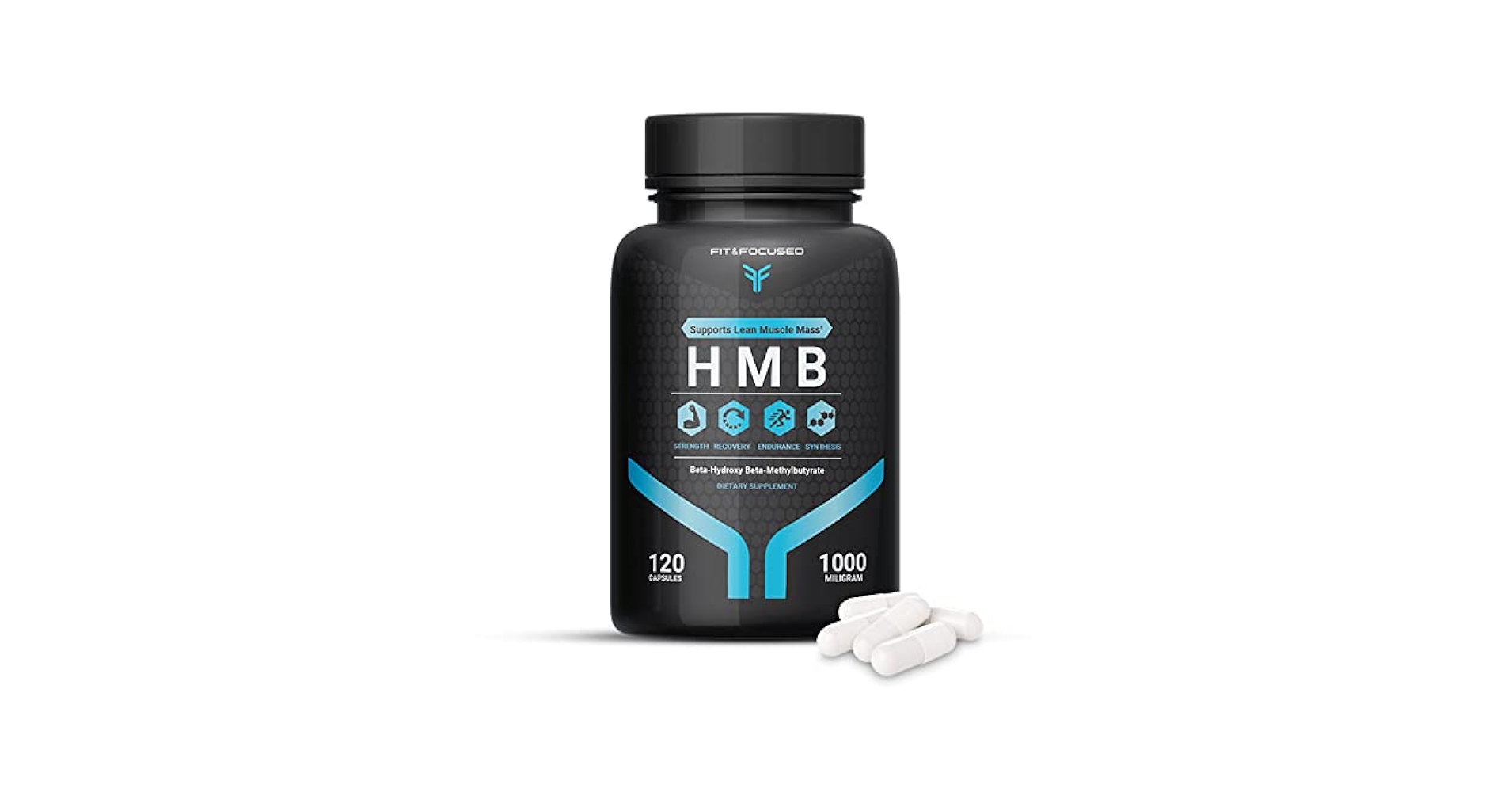 Amazon.com: Fit & Focused 1000mg HMB βeta-Hydroxy βeta