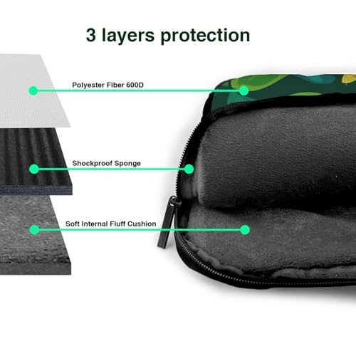 Bolso para portátil impermeable Green Chameleon 13 pulgadas miniatura 5