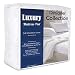 Global Weavers Luxury Twin Extra Long Size Microfiber Fitted Mattress Pad - Dorm Size Hypoallergenic Quilted Mattress Topper Pad with 18” Deep Stretch Skirt - Twin Extra Long, Twin-XL