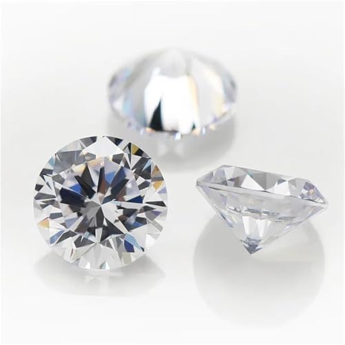 Oxyde de zirconium rond multi-formes pour création de bijoux et customisation de montres - 7