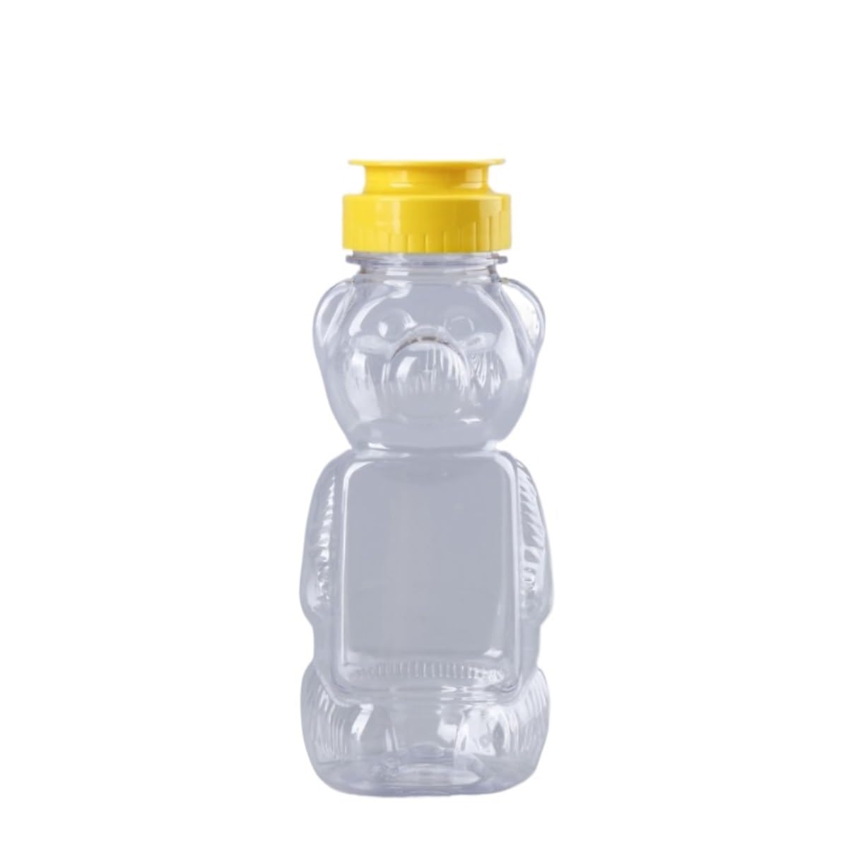 Squeeze Bottle, Confezione da 5 Bottiglie di Plastica da Spremere for Orsi, Dispenser for Sciroppo di Salsa for La Casa, Barattolo di Marmellata con Coperchio Ribaltabile Maionese Olio(245ml)