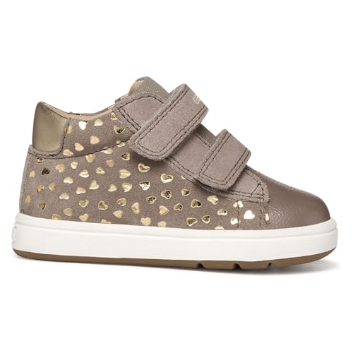 Geox Dziewczęce B Biglia Girl First Walker Shoe, ciemny beż., 25 EU