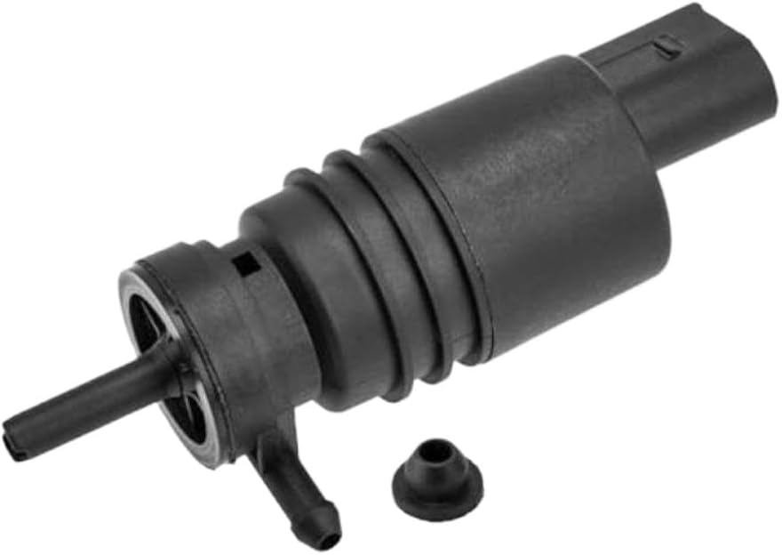 Windshield Washer Fluid Pump 1T0955651 1KD955651B Compatible With Beetle (Car) (Car) A3 A4 A5 A6 A8 TT Superb