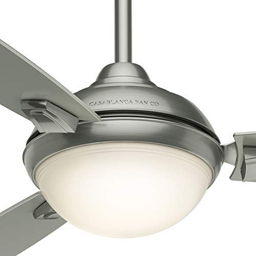 Casablanca Fan 54 inch Contemporary Stain Nickel Indoor Ceiling Fan with LED Light and Remore Control (Renewed) - Thumbnail 5