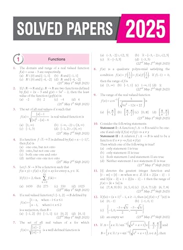 Image of MTG Andhra Pradesh (2025-2020) EAPCET Chapter-wise Previous Year Solved Question Papers Mathematics Book | 4500+ PYQs Question with Detailed Solutions For 2026 Exam