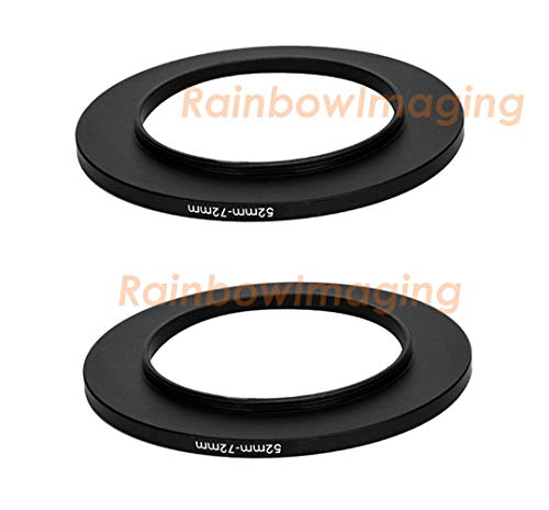 Adaptador de anillo de 52 a 72 mm para acoplar filtros grandes en objetivos pequeños 4