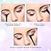 3 Pcs Fine Angled Eyeliner Brush Set - Precision Gel Eye Liner & Brow Tint Brushes - Ultra Thin Slanted Flat Angle Makeup Brush for Beauty Eye Makeup Tool