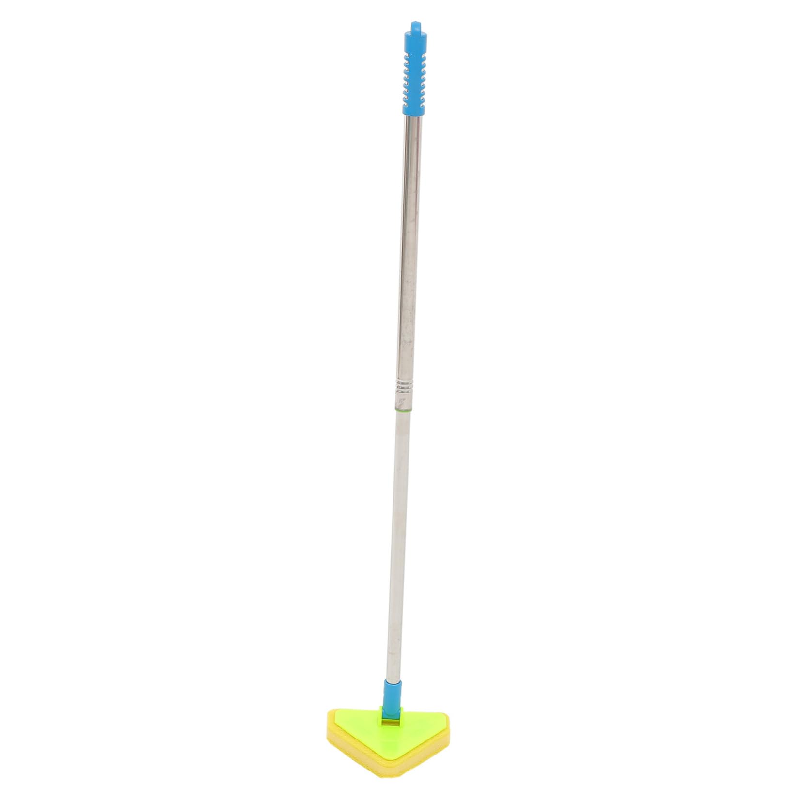 Happyyami Aquarium Fish Tank Triangle Sponge Brush Scraper for Nonslip Handle Easy to Reach Areas Random Color